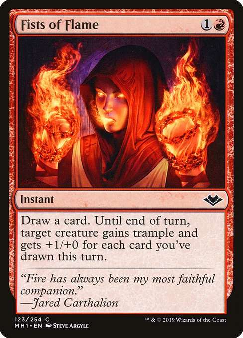 Fists of Flame [Foil]