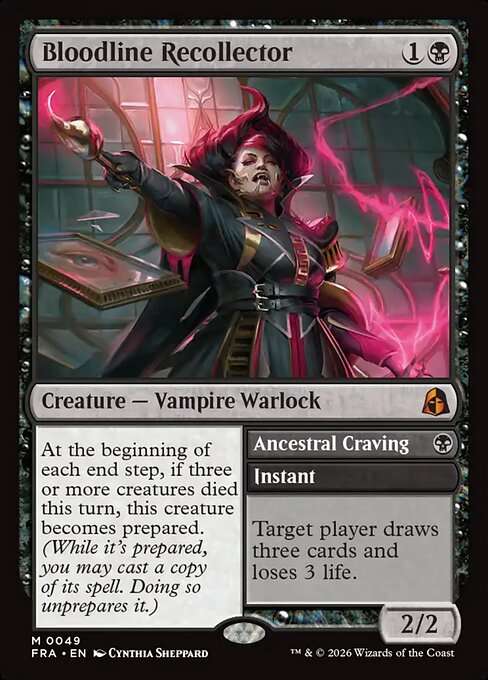Bloodline Recollector // Ancestral Craving