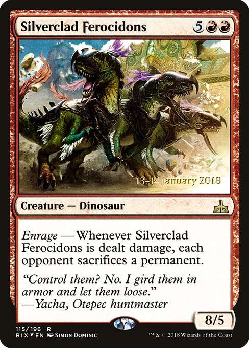Silverclad Ferocidons [Foil]