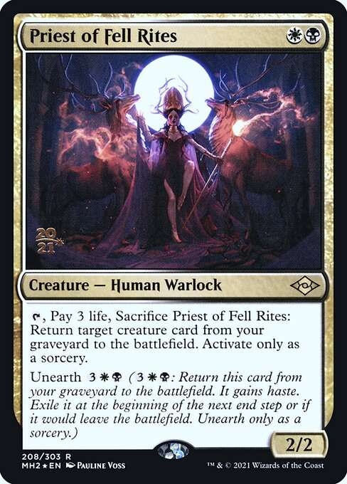 Priest of Fell Rites [Foil]
