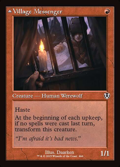 Village Messenger // Moonrise Intruder [Foil]