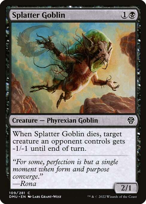 Splatter Goblin [Foil]