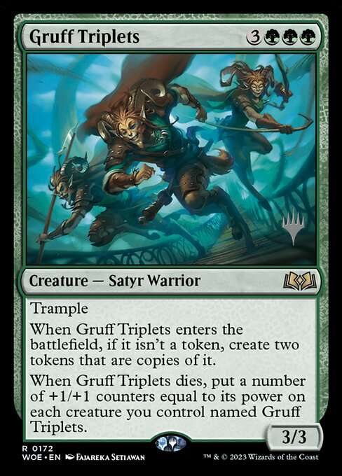 Gruff Triplets [Foil]