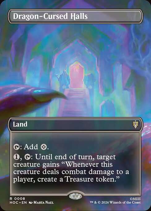 Dragon-Cursed Halls [Foil]