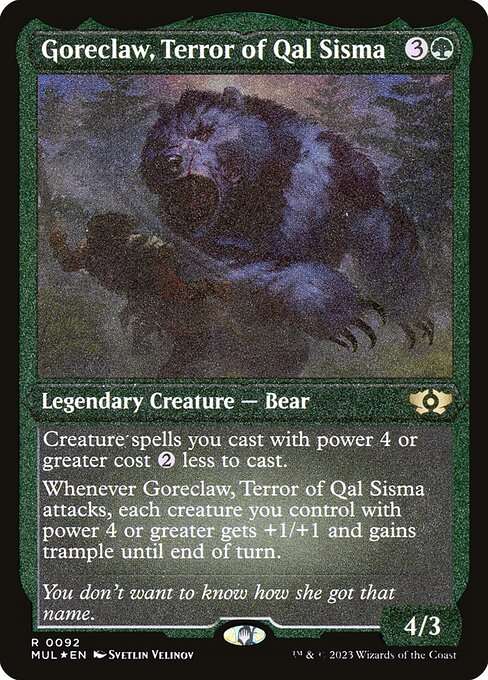 Goreclaw, Terror of Qal Sisma [Etched]
