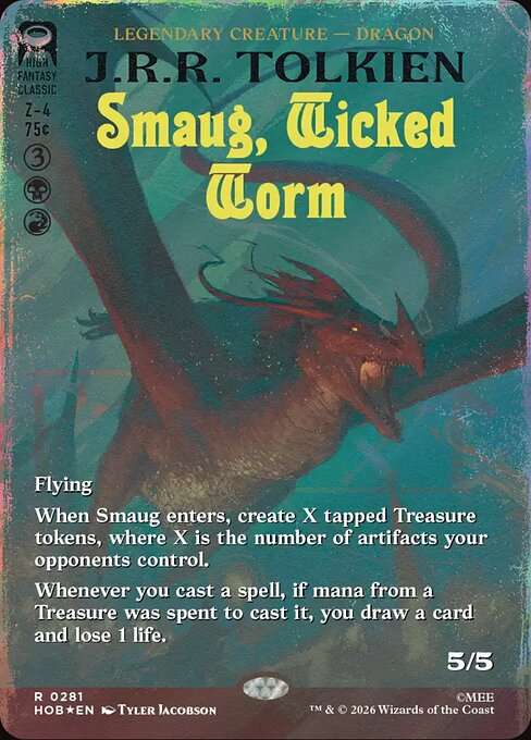 Smaug, Wicked Worm [Foil]