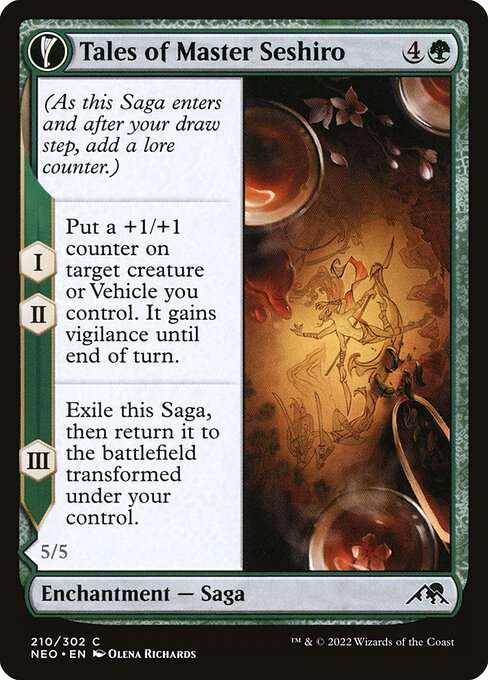 Tales of Master Seshiro // Seshiro's Living Legacy [Foil]