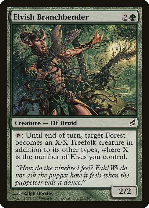 Elvish Branchbender [Foil]