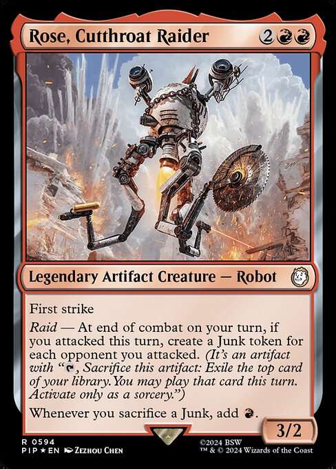 Rose, Cutthroat Raider [Foil]