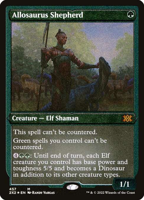Allosaurus Shepherd [Etched]