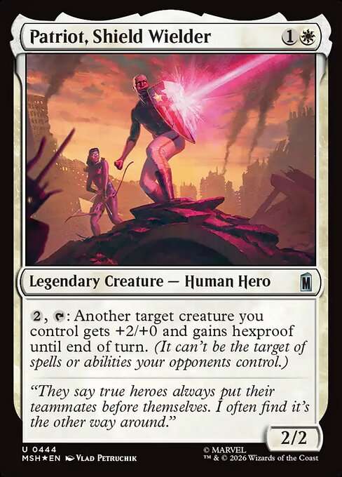 Patriot, Shield Wielder [Foil]