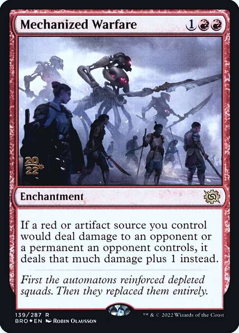 Mechanized Warfare [Foil]