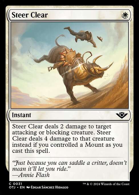 Steer Clear [Foil]