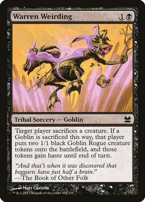 Warren Weirding [Foil]