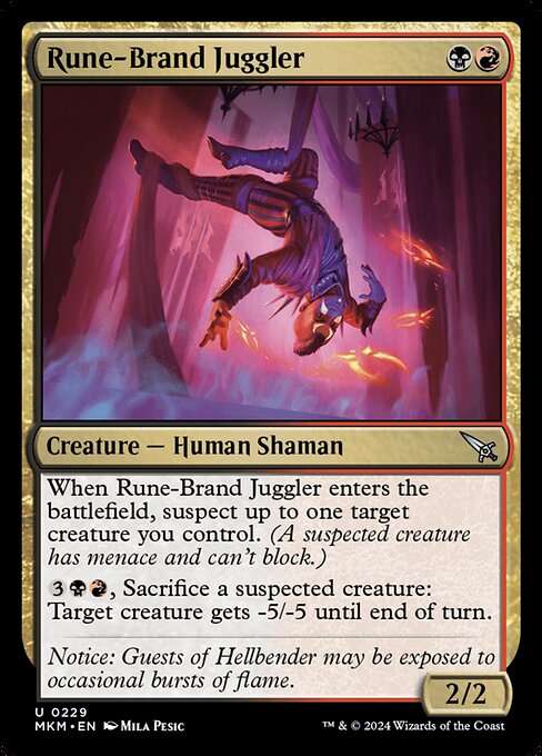 Rune-Brand Juggler [Foil]