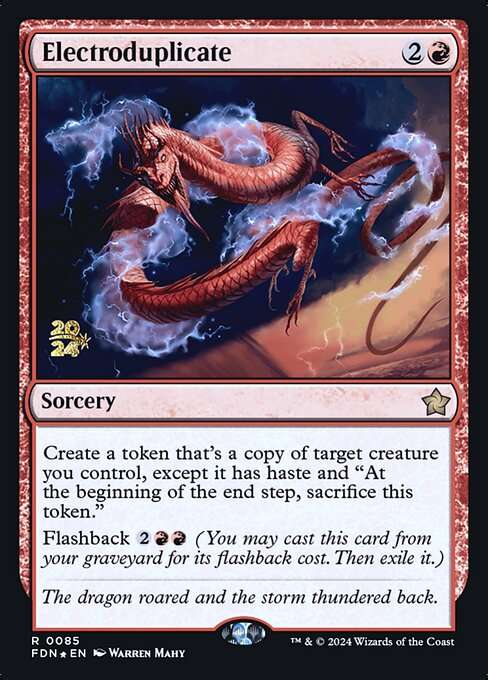 Electroduplicate [Foil]