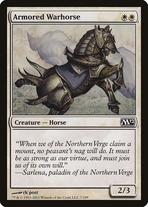 Armored Warhorse [Foil]