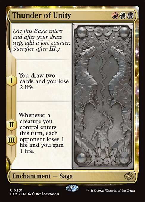 Thunder of Unity [Foil]