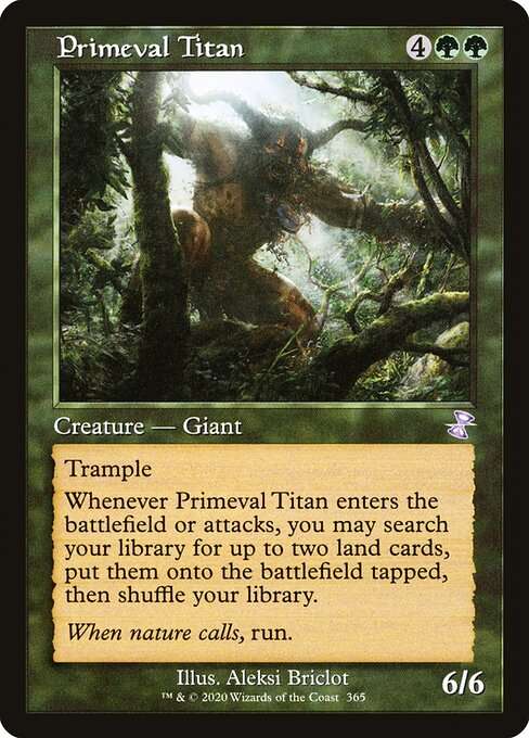 Primeval Titan [Foil]