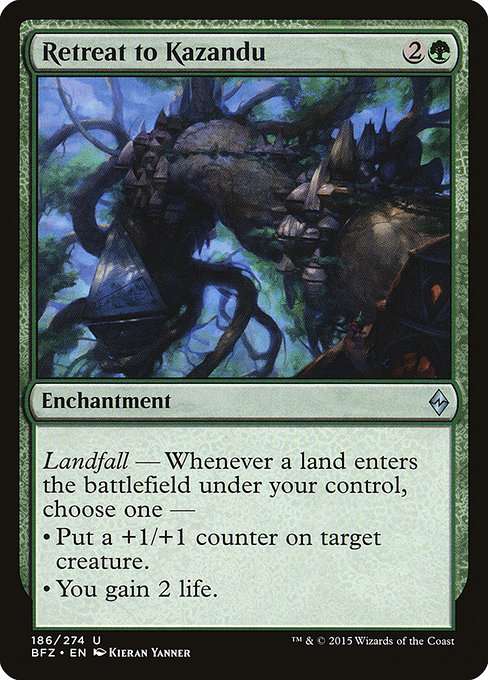 Retreat to Kazandu [Foil]