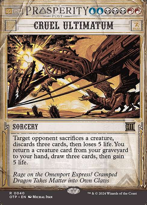 Cruel Ultimatum [Foil]