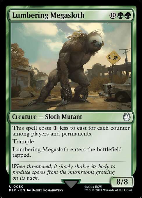 Lumbering Megasloth [Foil]