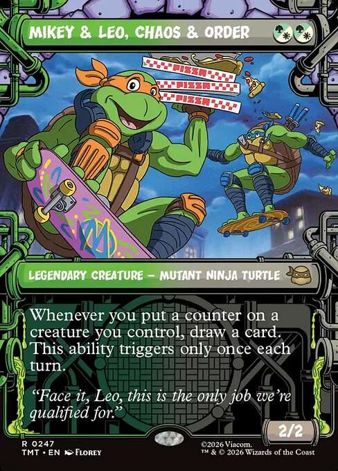 Mikey & Leo, Chaos & Order [Foil]