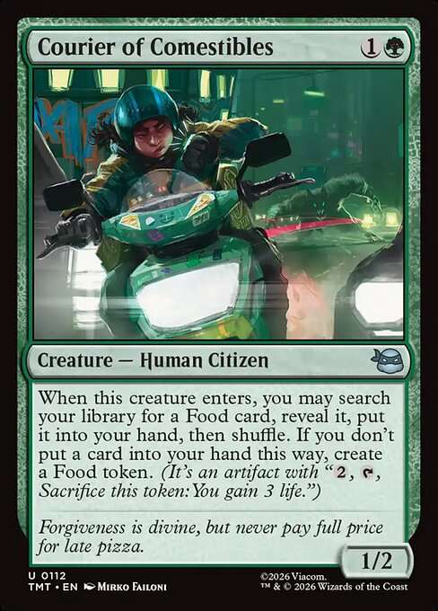 Courier of Comestibles [Foil]