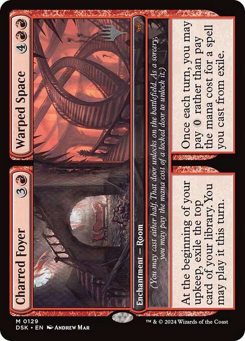 Charred Foyer // Warped Space [Foil]