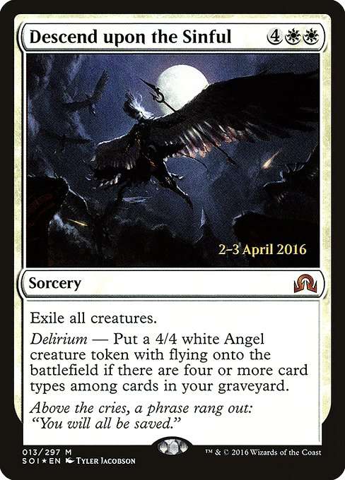 Descend upon the Sinful [Foil]