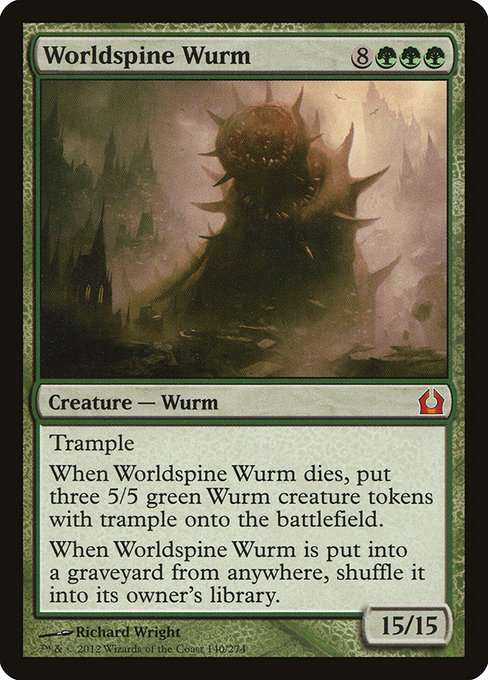 Worldspine Wurm [Foil]