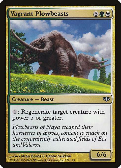 Vagrant Plowbeasts [Foil]