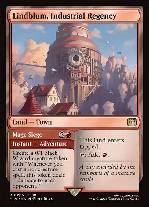 Lindblum, Industrial Regency // Mage Siege