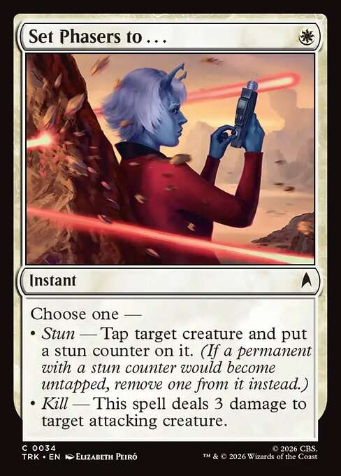 Set Phasers to . . . [Foil]