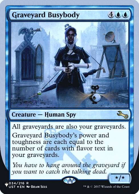 Graveyard Busybody [Foil]