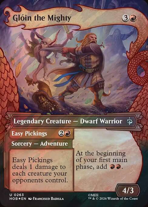 Glóin the Mighty // Easy Pickings [Foil]