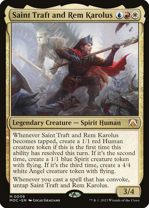 Saint Traft and Rem Karolus [Foil]