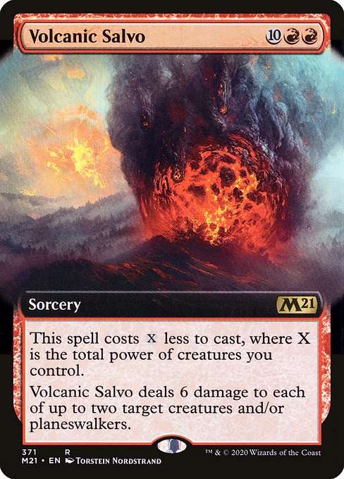Volcanic Salvo [Foil]
