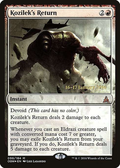 Kozilek's Return [Foil]