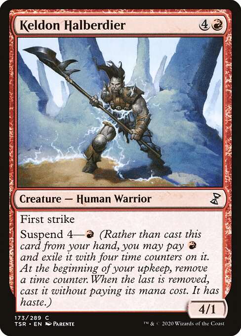 Keldon Halberdier [Foil]