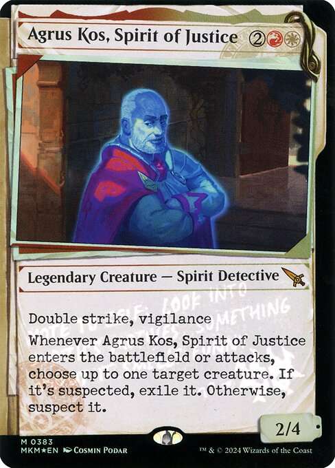 Agrus Kos, Spirit of Justice [Foil]