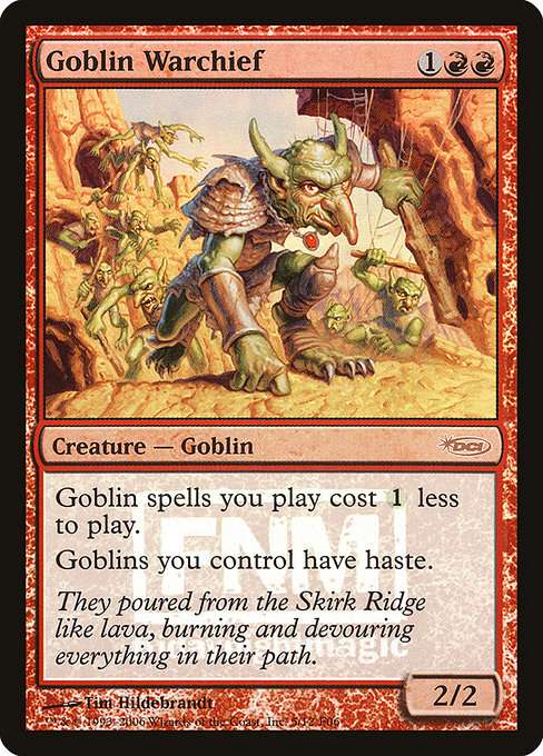 Goblin Warchief [Foil]