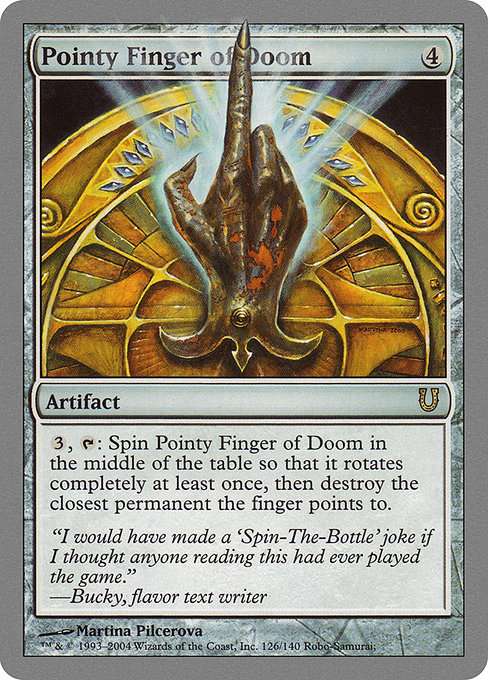 Pointy Finger of Doom [Foil]