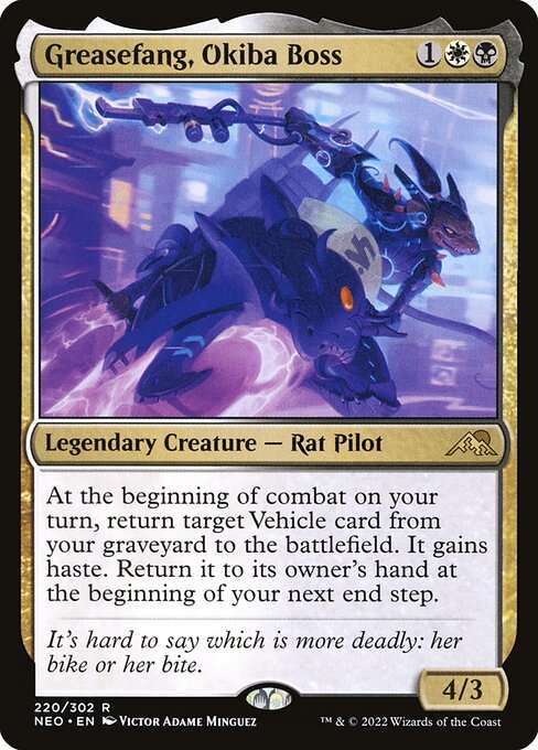 Greasefang, Okiba Boss [Foil]