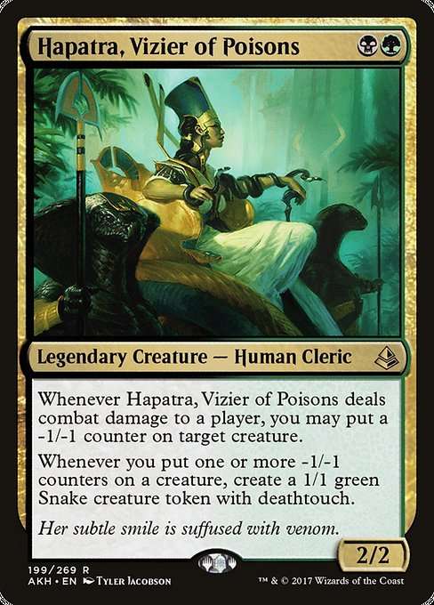 Hapatra, Vizier of Poisons [Foil]
