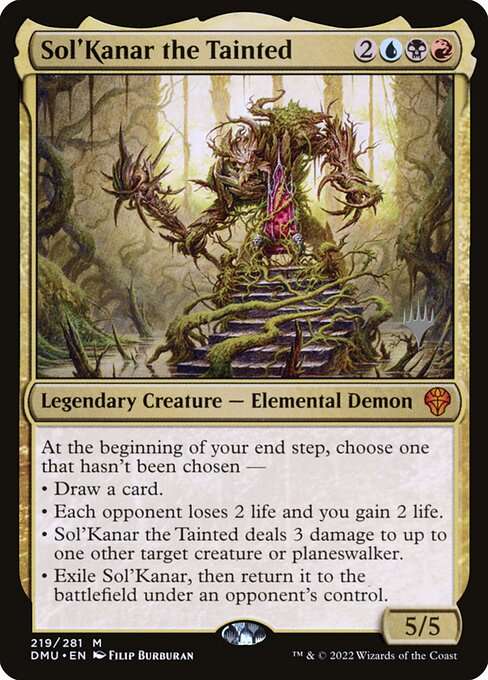 Sol'Kanar the Tainted [Foil]