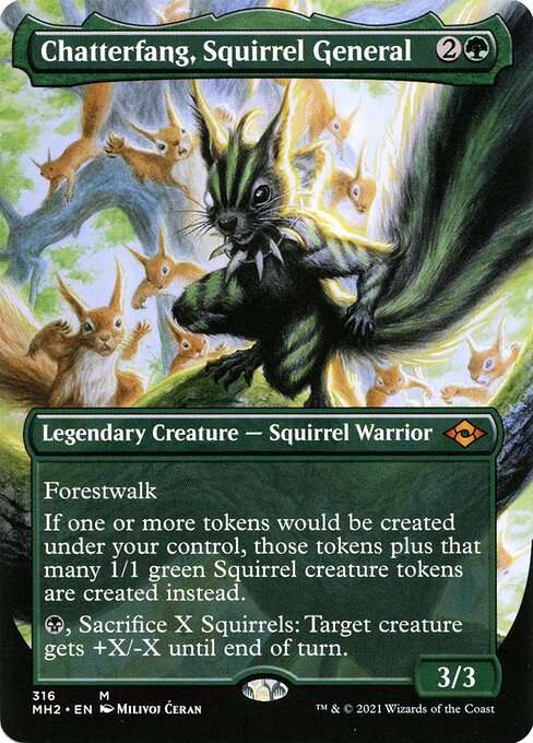 Chatterfang, Squirrel General [Foil]