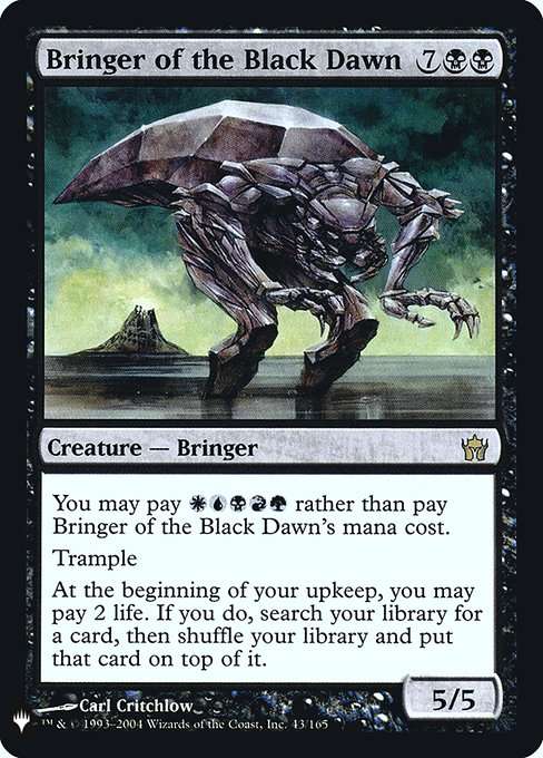 Bringer of the Black Dawn [Foil]