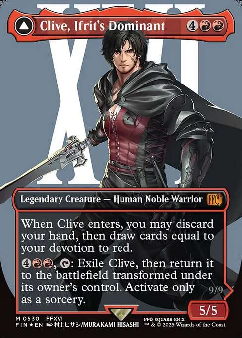 Clive, Ifrit's Dominant // Ifrit, Warden of Inferno [Foil]