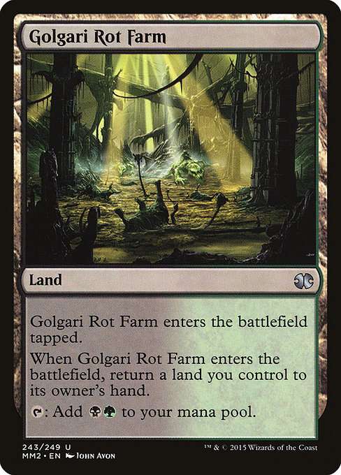 Golgari Rot Farm [Foil]